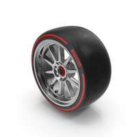 F1 Pirelli 18 Inch Soft Tyre PNG & PSD Images