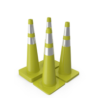 Traffic Cone Green PNG & PSD Images
