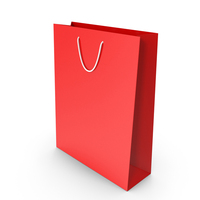 Paper Bag Red PNG & PSD Images