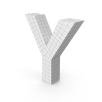Wireframe Letter Y PNG & PSD Images
