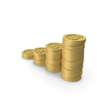 Coins Dollar PNG & PSD Images