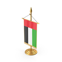 Table Flag United Arab Emirates PNG & PSD Images