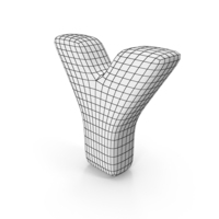 Wireframe Letter Y PNG & PSD Images