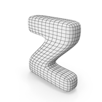 Wireframe Letter Z PNG & PSD Images