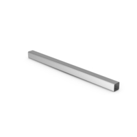 Bar 3x3x50 Chrome PNG & PSD Images