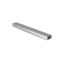 Bar 3x6x50 Chrome PNG & PSD Images