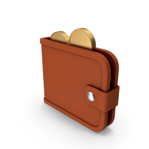 Purse With Two Gold Coins PNG & PSD Images