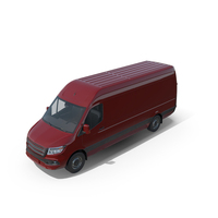 Generic Euro Long Panel Van PNG & PSD Images