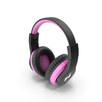 Headphones Pink PNG & PSD Images