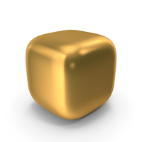 Rounded Corner Square Icon Gold PNG & PSD Images