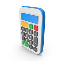 Cartoon Calculator PNG & PSD Images