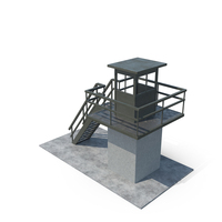 Concrete Guard Tower PNG & PSD Images