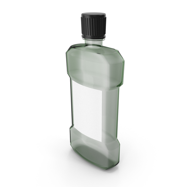 Mouthwash Liquid Bottle PNG & PSD Images