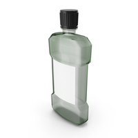 Mouthwash Liquid Bottle PNG & PSD Images