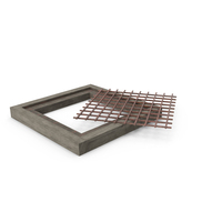 Floor Grate Rusty PNG & PSD Images