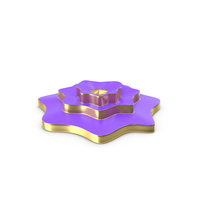 Abstract Step Model Coloured Icon PNG & PSD Images
