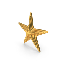 Christamas Decoration Star Icon Gold PNG & PSD Images