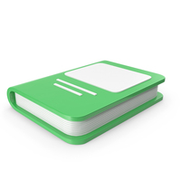 Green Cartoon Book PNG & PSD Images