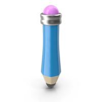 Blue Cartoon Pencil PNG & PSD Images