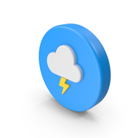Lightning Weather Icon PNG & PSD Images