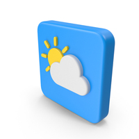 Weather Icon Cloudy PNG & PSD Images