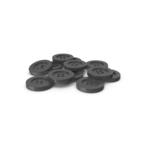 Gray Pile Of Buttons PNG & PSD Images
