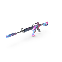 M4 Assault Rifle PNG & PSD Images