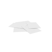 Scattered Paper PNG & PSD Images