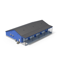 Blue Warehouse PNG & PSD Images