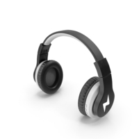 Headphones White Open PNG & PSD Images