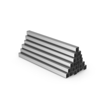 Bar 3x3x50 Group Chrome PNG & PSD Images