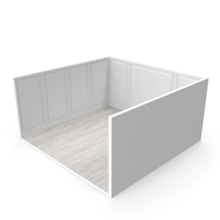 White Modern Classic Studio Room PNG & PSD Images