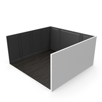 Black Modern Classic Studio Room PNG & PSD Images