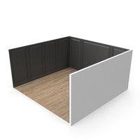 Black Modern Classic Studio Room PNG & PSD Images
