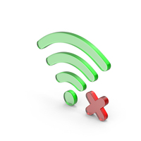 Wi-Fi Disconnect Glass PNG & PSD Images