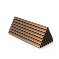 Round Bar 3x50 Group Bronze PNG & PSD Images