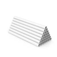 Round Bar 3x50 Group Clay PNG & PSD Images
