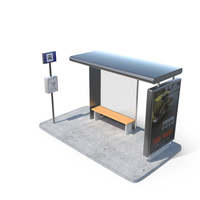 Bus Stop PNG & PSD Images