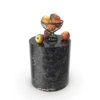 Monolith Side Table PNG & PSD Images