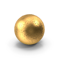 Ball Droplet Gold PNG & PSD Images