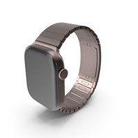 Apple Smartwatch 10 Slate Titanium Display Off PNG & PSD Images
