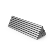 Round Bar Group 2x50 Chrome PNG & PSD Images