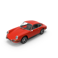 Sport Car From 1960s Simplified PNG & PSD Images