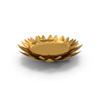 Lotus Festive Decoration Bowl Icon Gold PNG & PSD Images