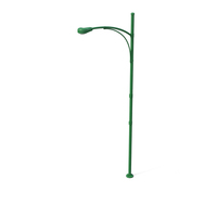 Green Street Light Pole PNG & PSD Images