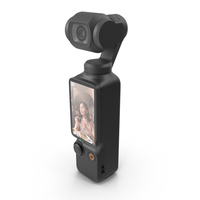 DJI Pocket 3 Camera On PNG & PSD Images
