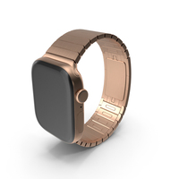 Apple Smartwatch 10 Gold Titanium Display Off PNG & PSD Images