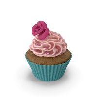 Rose Сupcake PNG & PSD Images