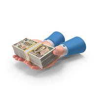 Helping Hands Loan Japan 10000 Yen Bill Money PNG & PSD Images