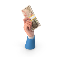 Japan 10000 Yen Lot Holding Hand Money PNG & PSD Images